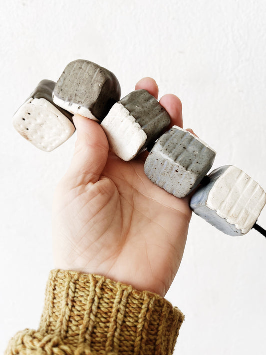 Chunky Clay Beads