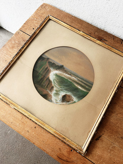 1907 Seascape Painting
