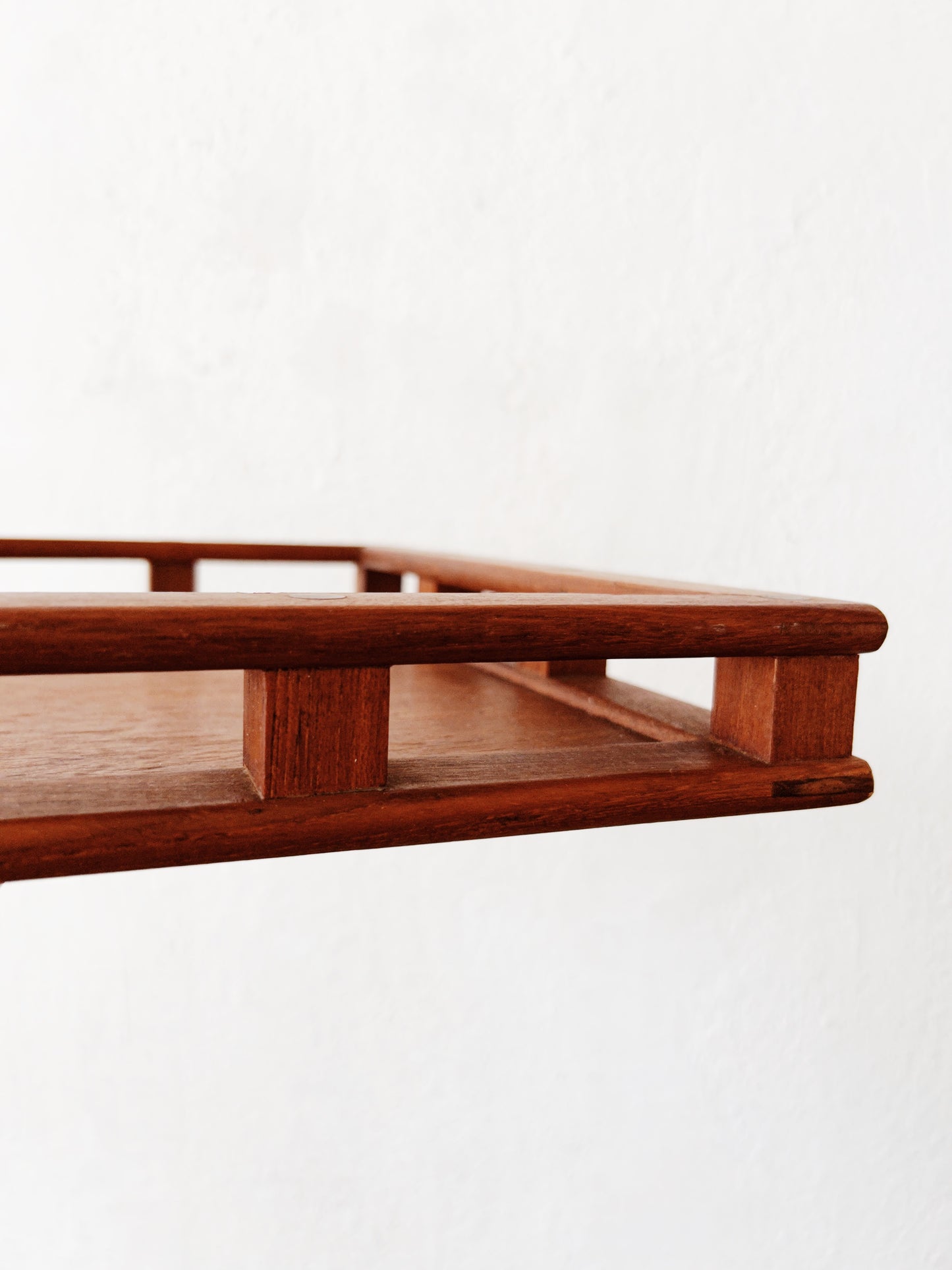 Vintage Teak Serving Tray
