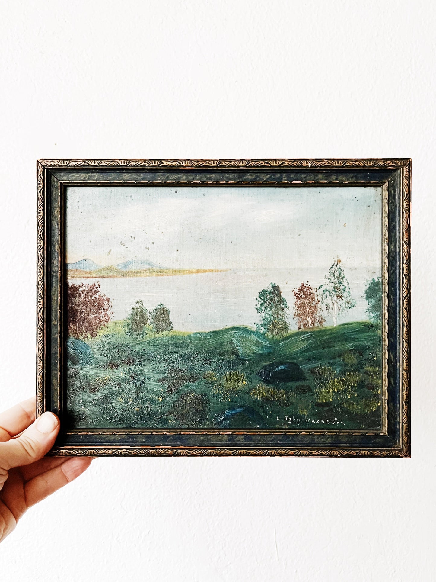 Antique Landscape Painting