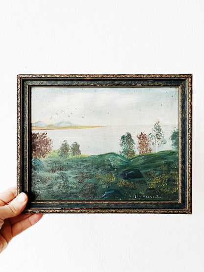 Antique Landscape Painting