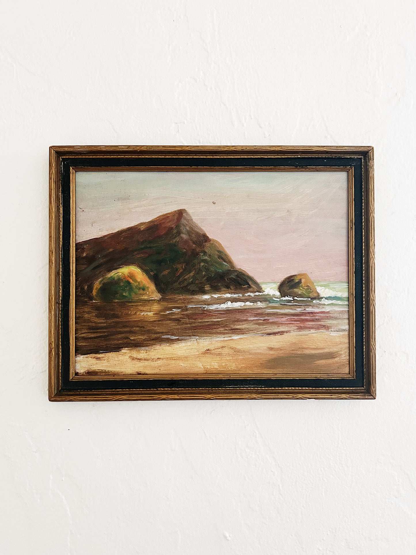 Vintage Seascape Painting