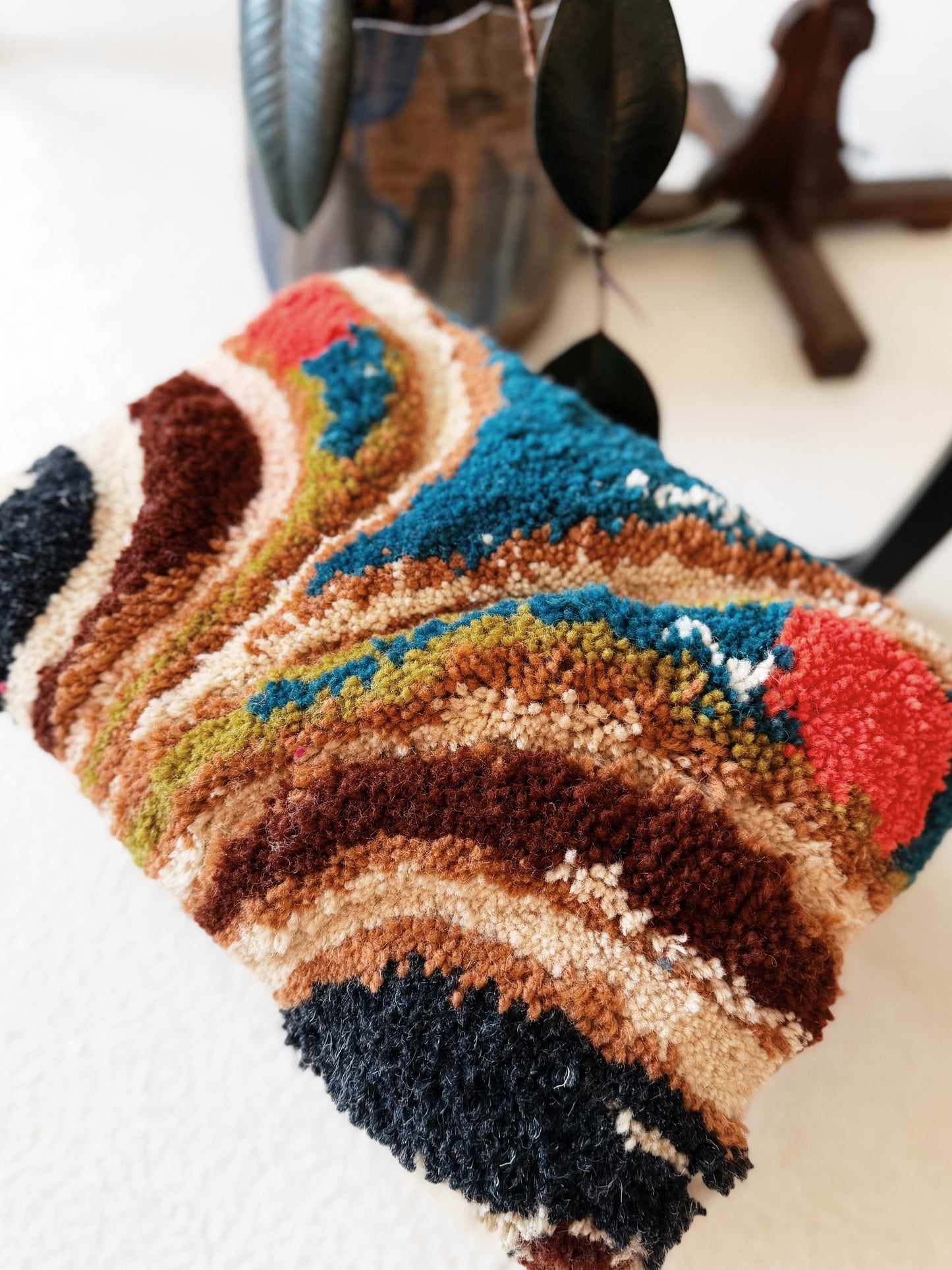 Tufted Eastlake Stool