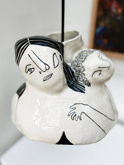 Rebecca Boraz Ceramic Lamp