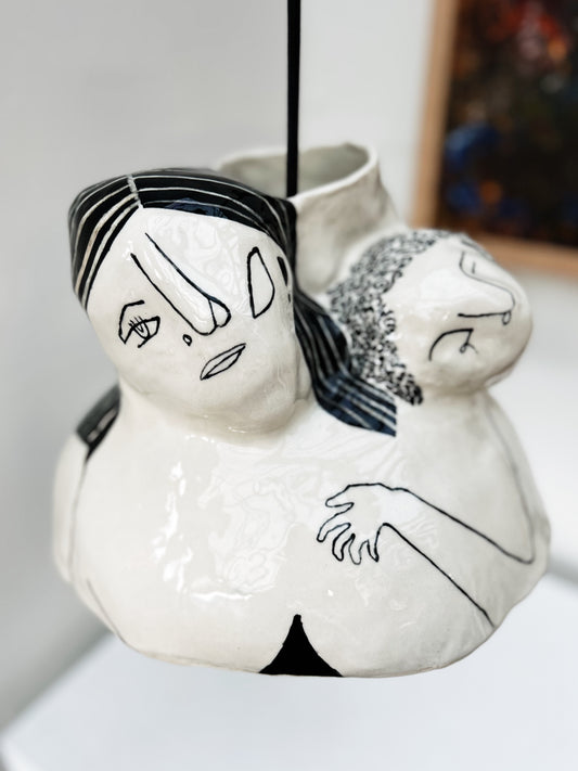 Rebecca Boraz Ceramic Lamp