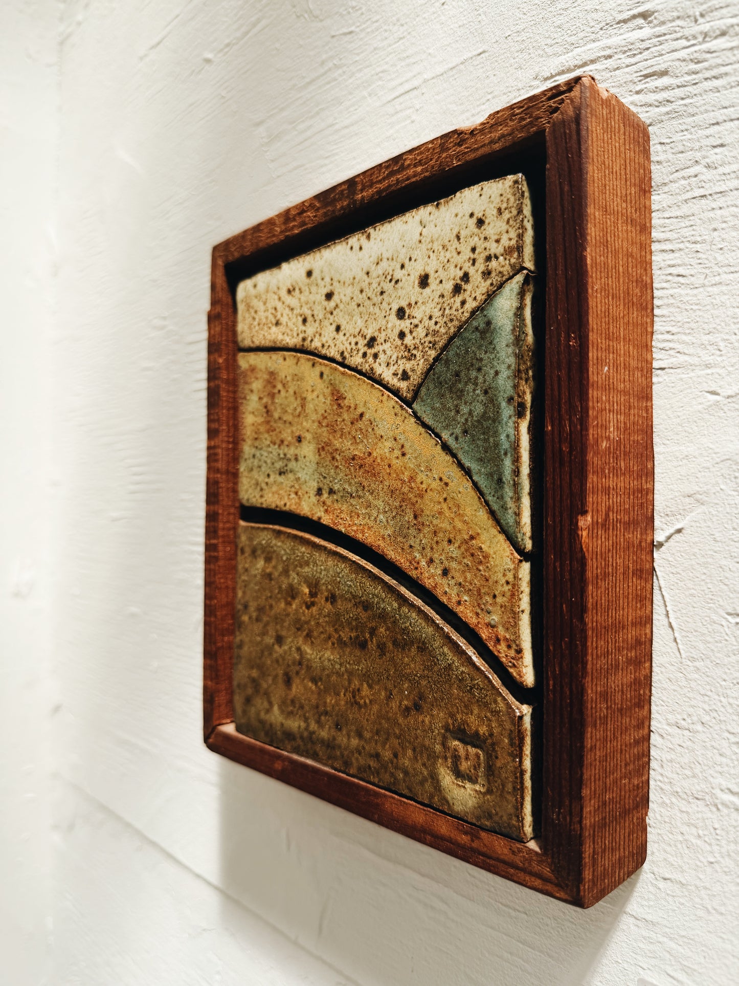 Vintage Stan Williams Ceramic Landscape