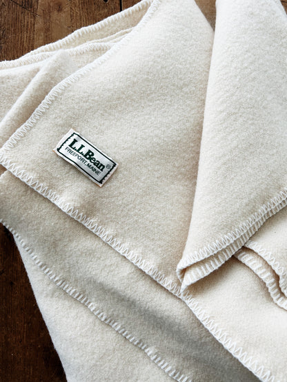 LL Bean Wool Blanket