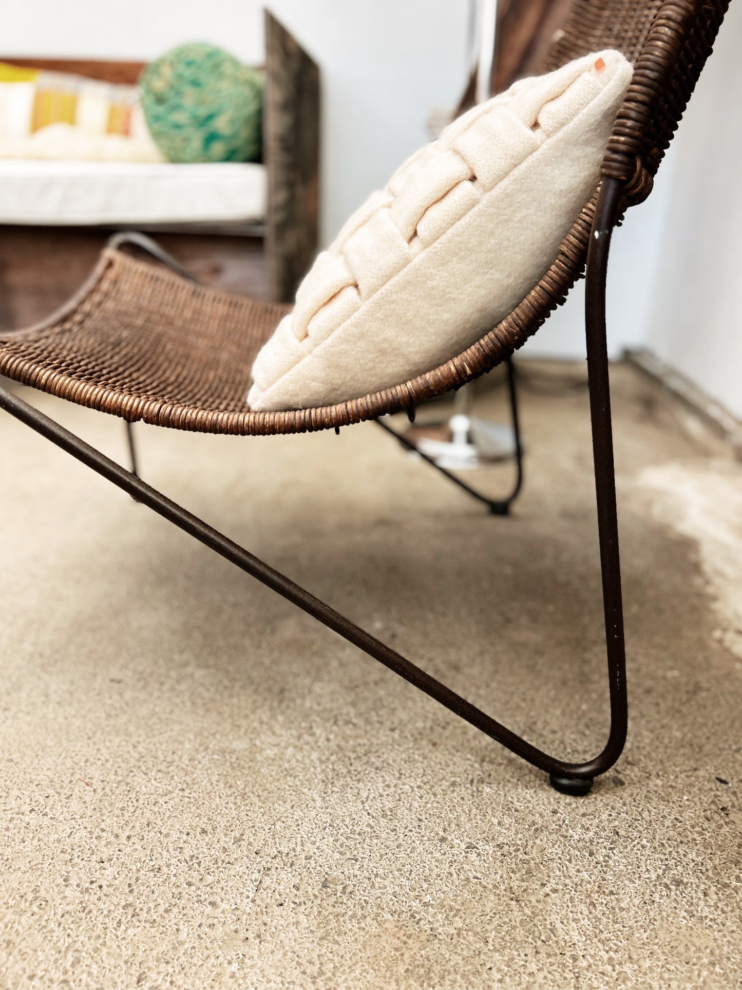 Vintage Lounge Chair after Frederic Weinberg
