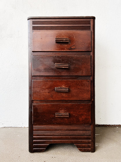 Deco Era Small Wood Dresser