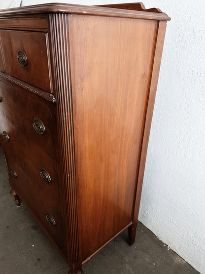 1940’s Tall Mahogany Dresser