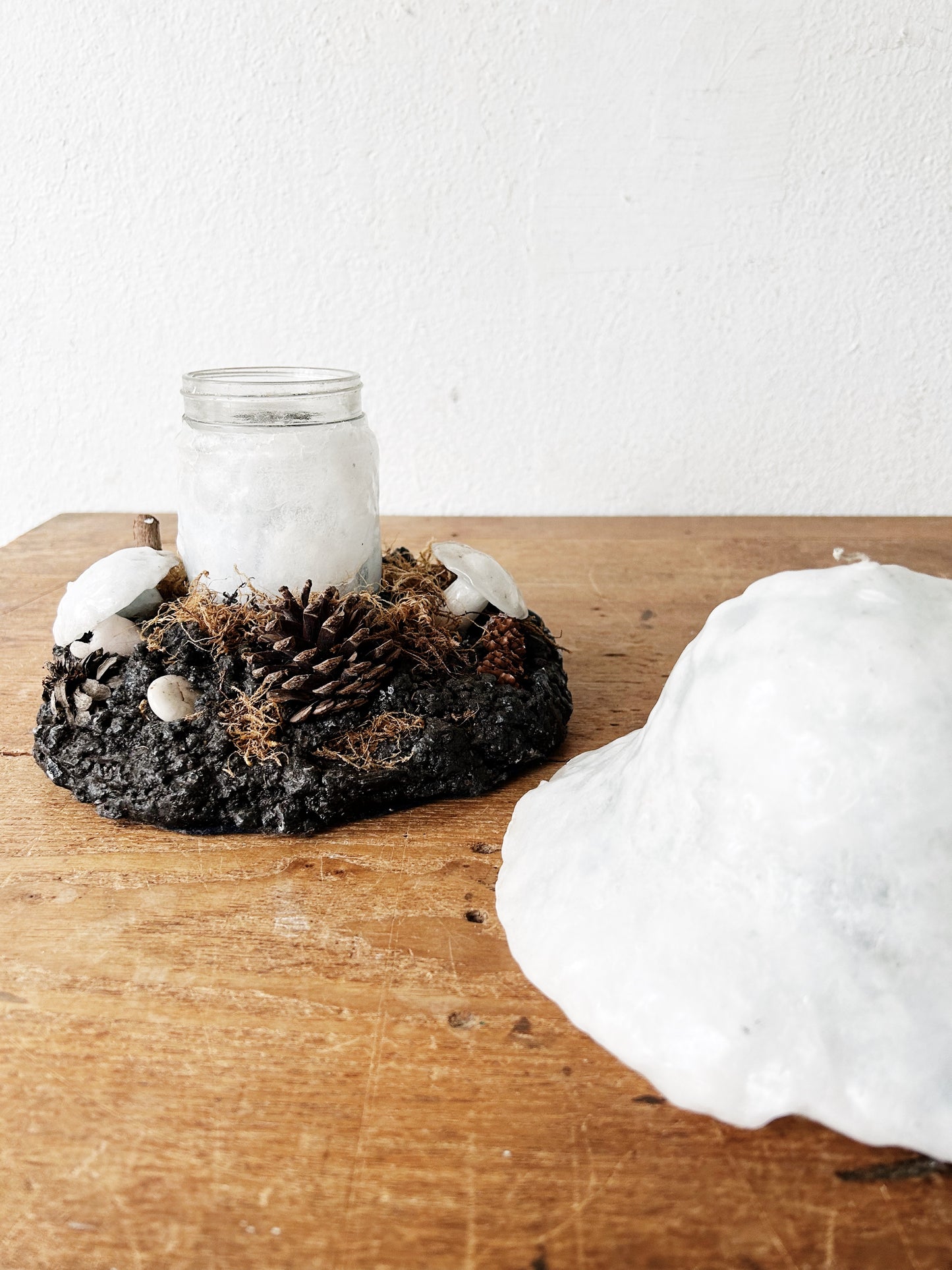 Magic Mushroom Candle Creation