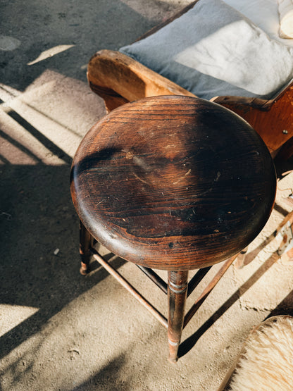 Tall Primitive Stool