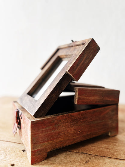 Antique Folk Art Box