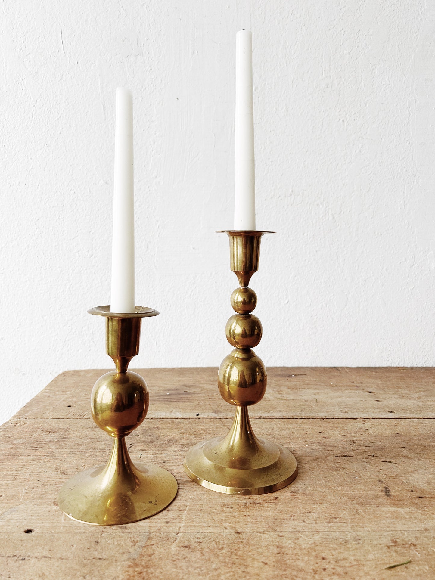 Vintage Brass Candle Holder PR India