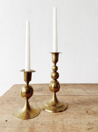 Vintage Brass Candle Holder PR India