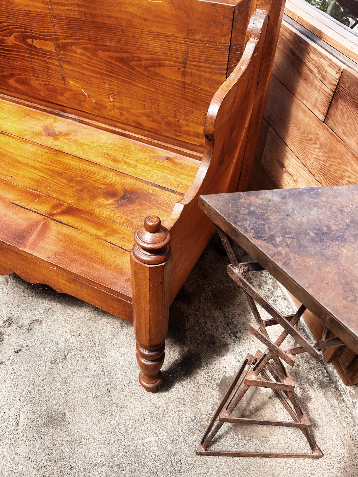 Antique Swedish Style Loveseat