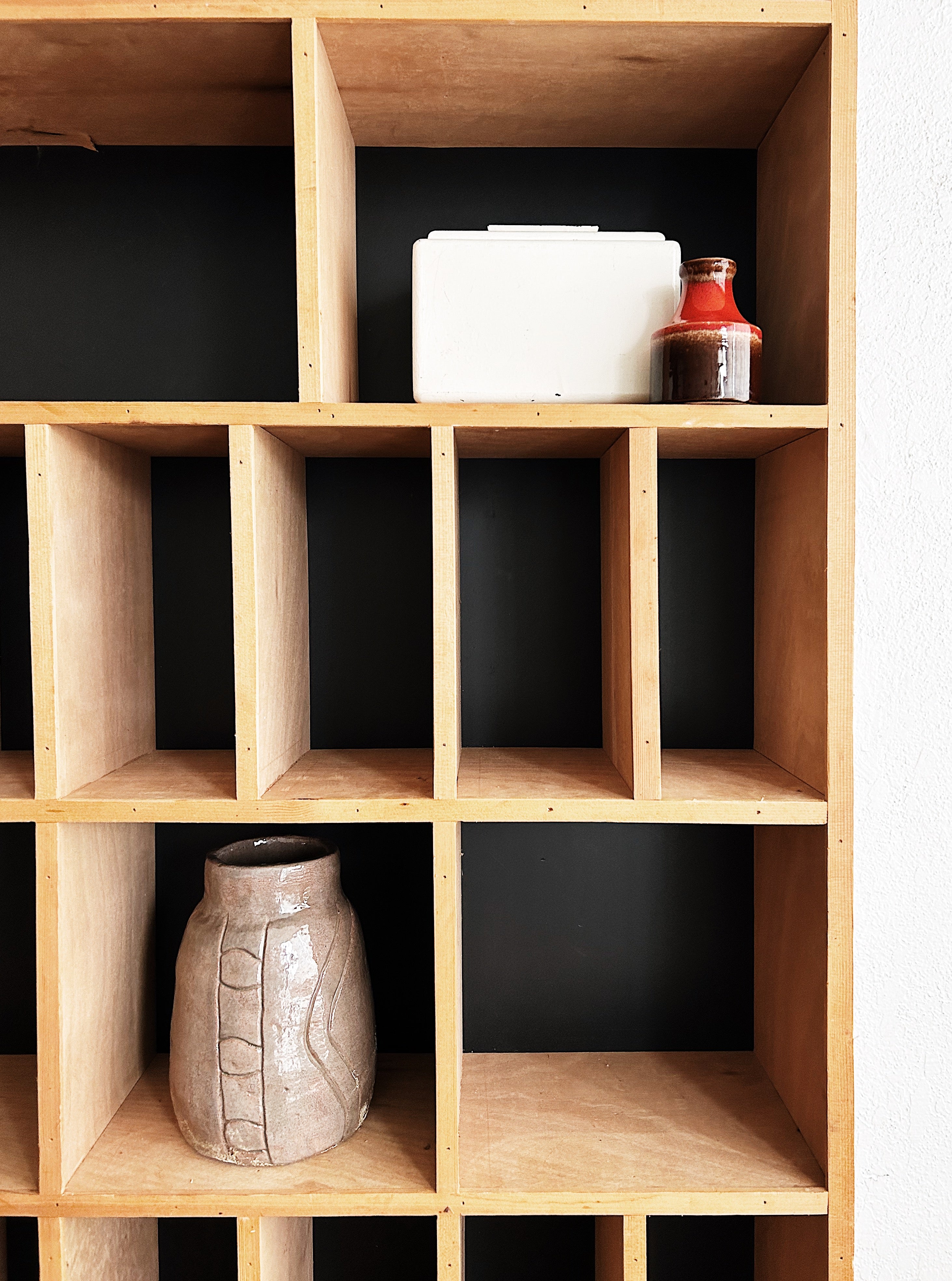 Handmade Wall Sized Cubby Shelf - Thumbnail 3