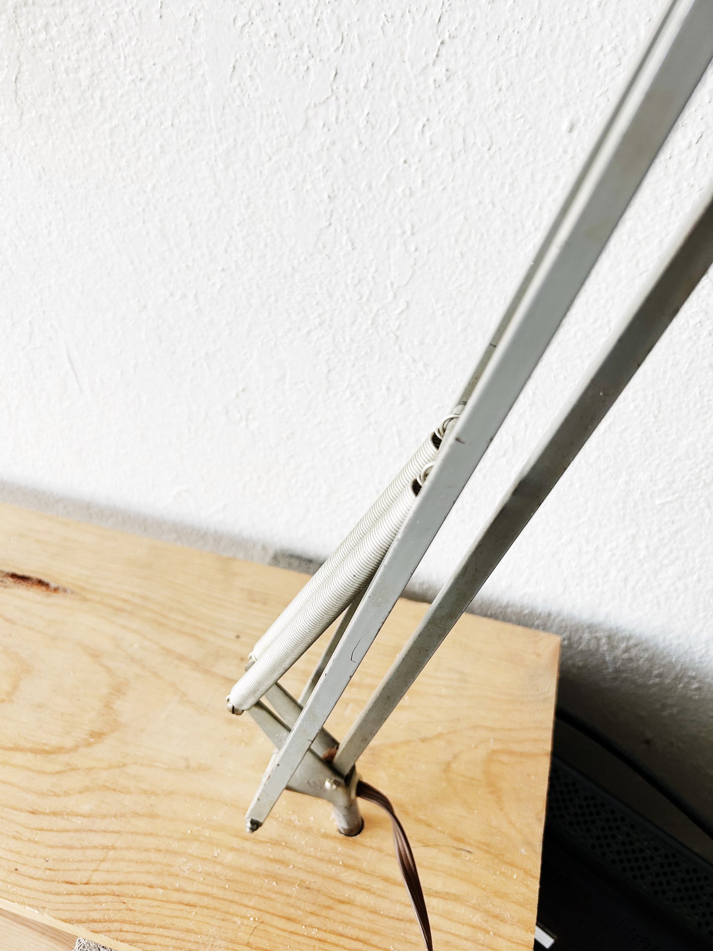 Matching XL Early Luxo Anglepoise Lamps