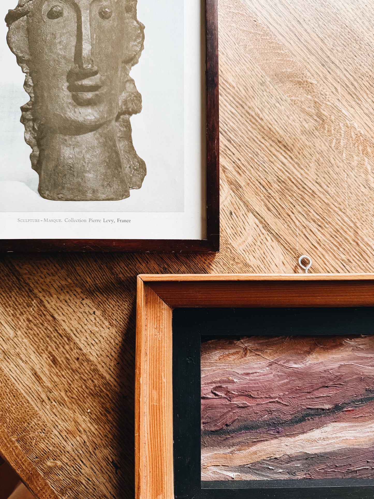 Vintage Abstract Oil Painting