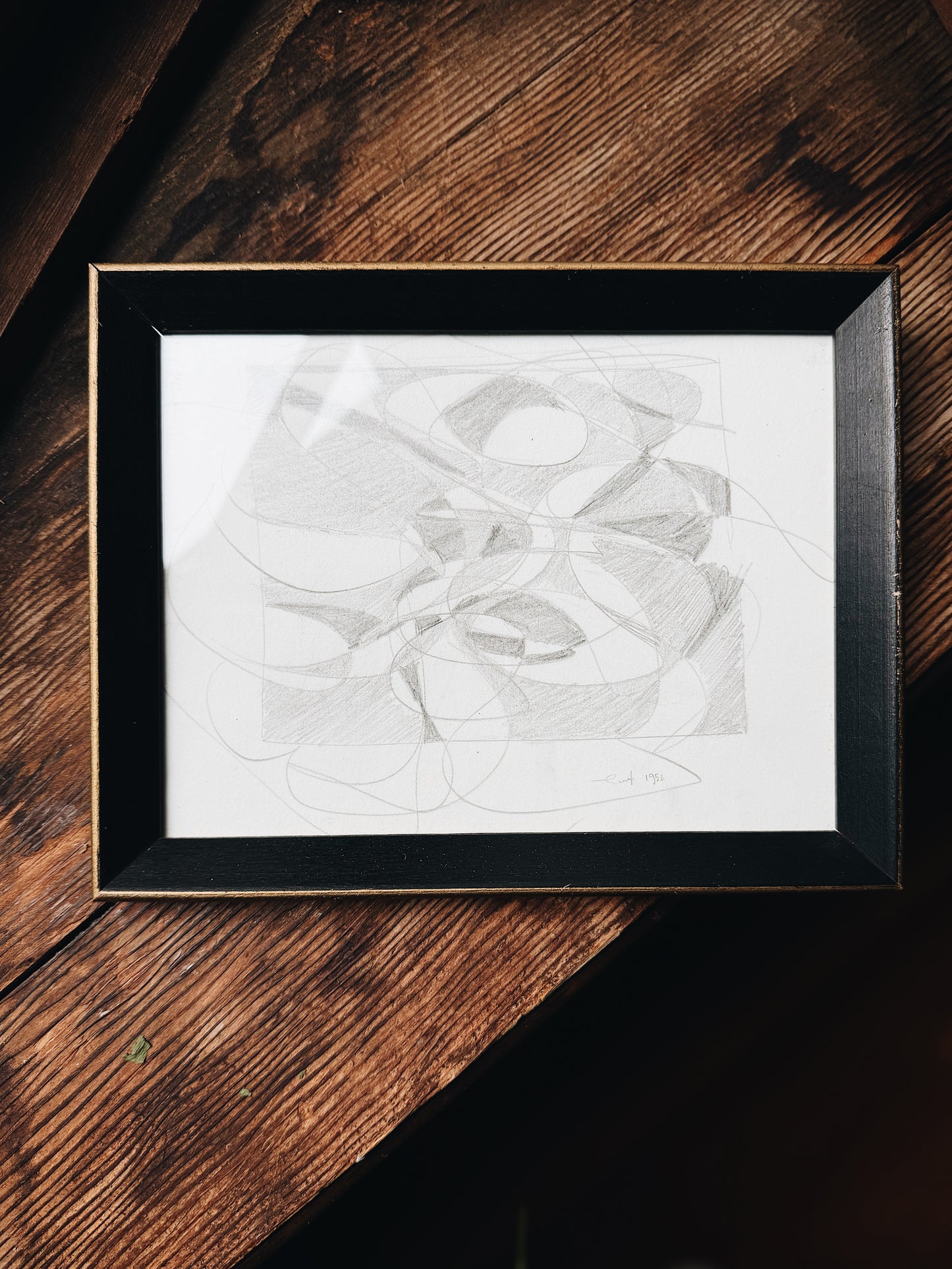 Mid Century Pencil Sketch