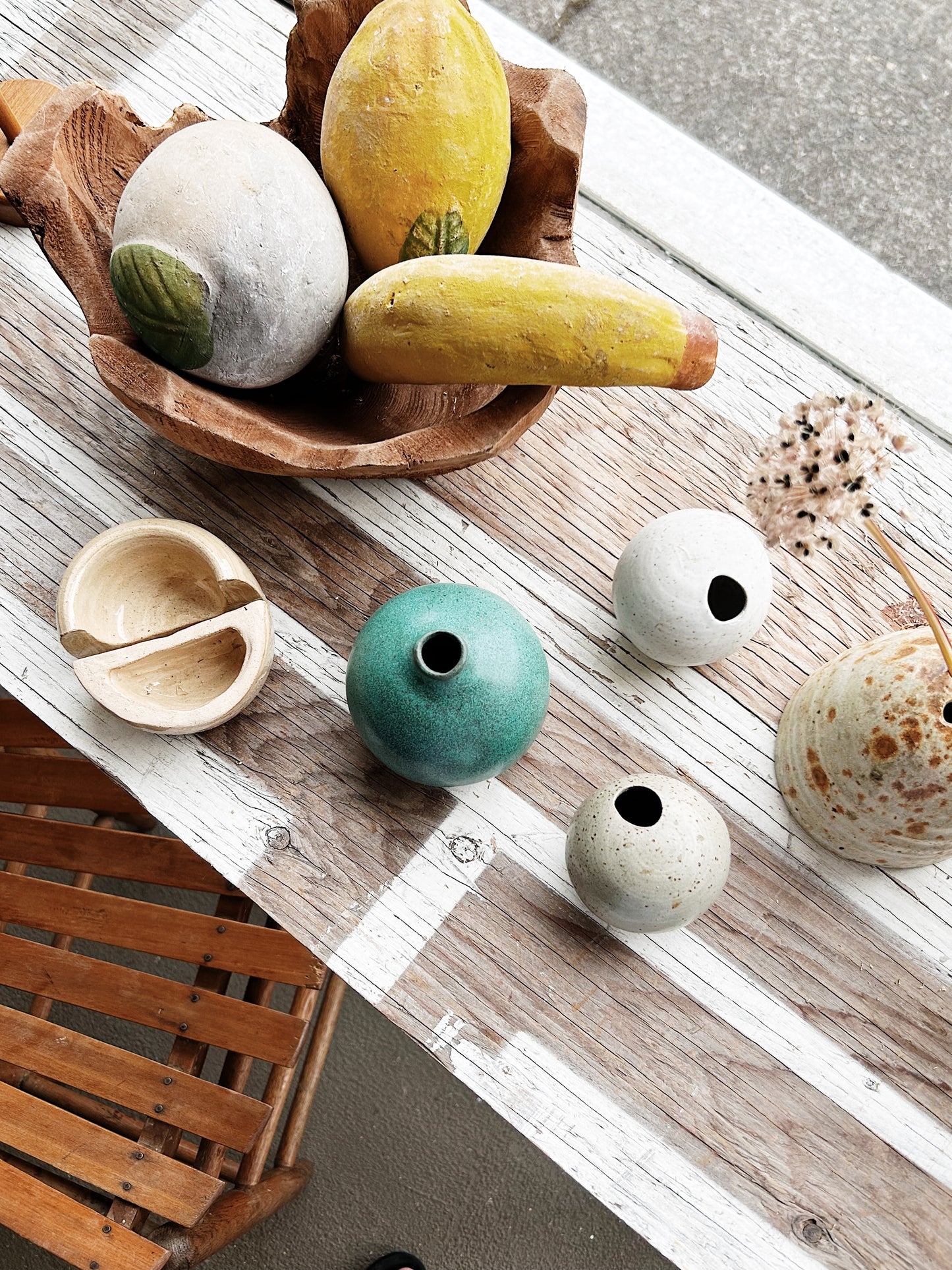 Vintage Northwest Art Pottery Weed Vase