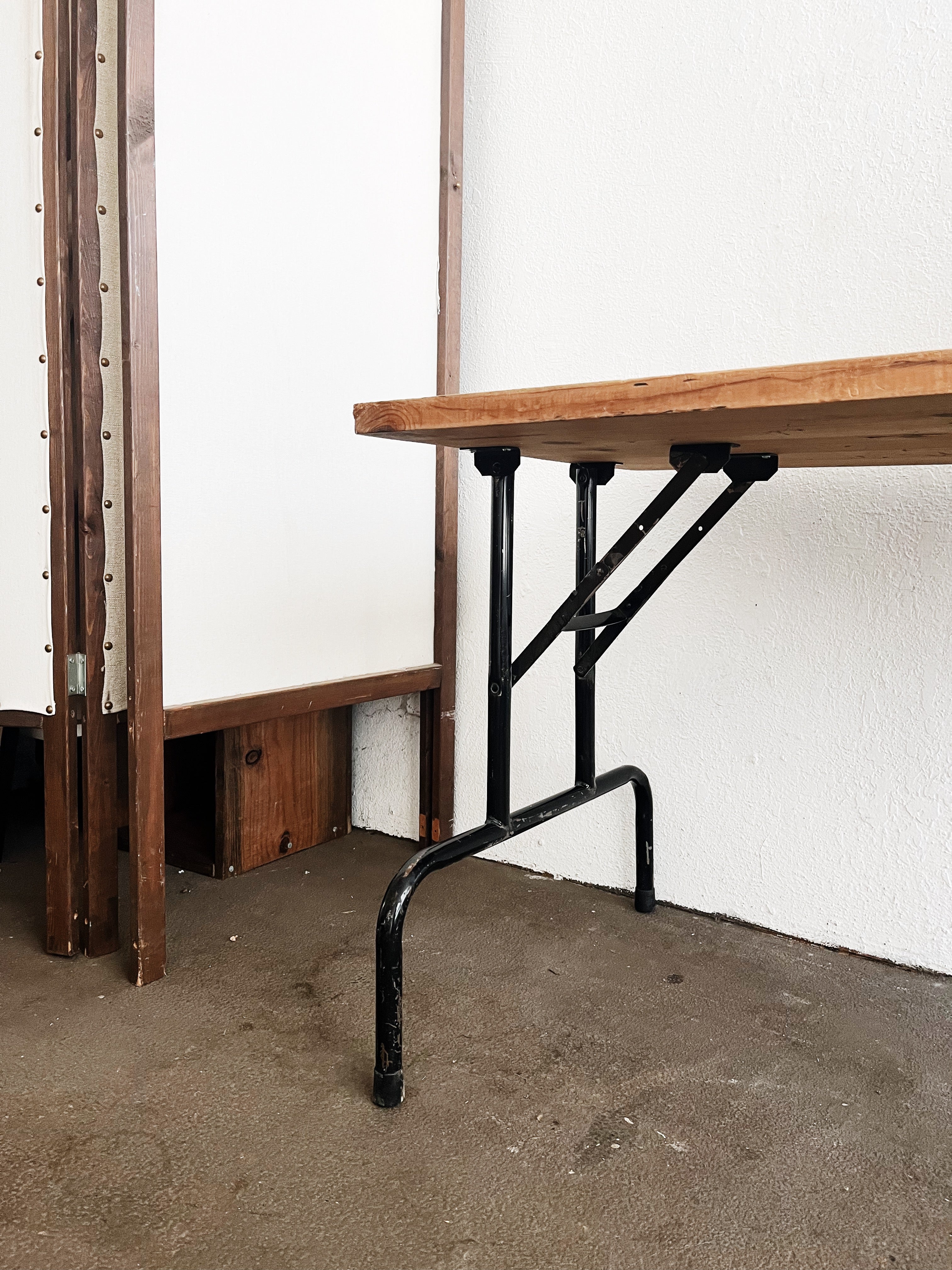 Handmade Pine Folding Table