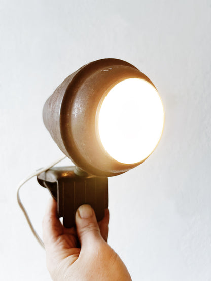 Rare Machine Age Bullet Lamp