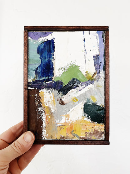 Vintage Abstract Expressionist Painting