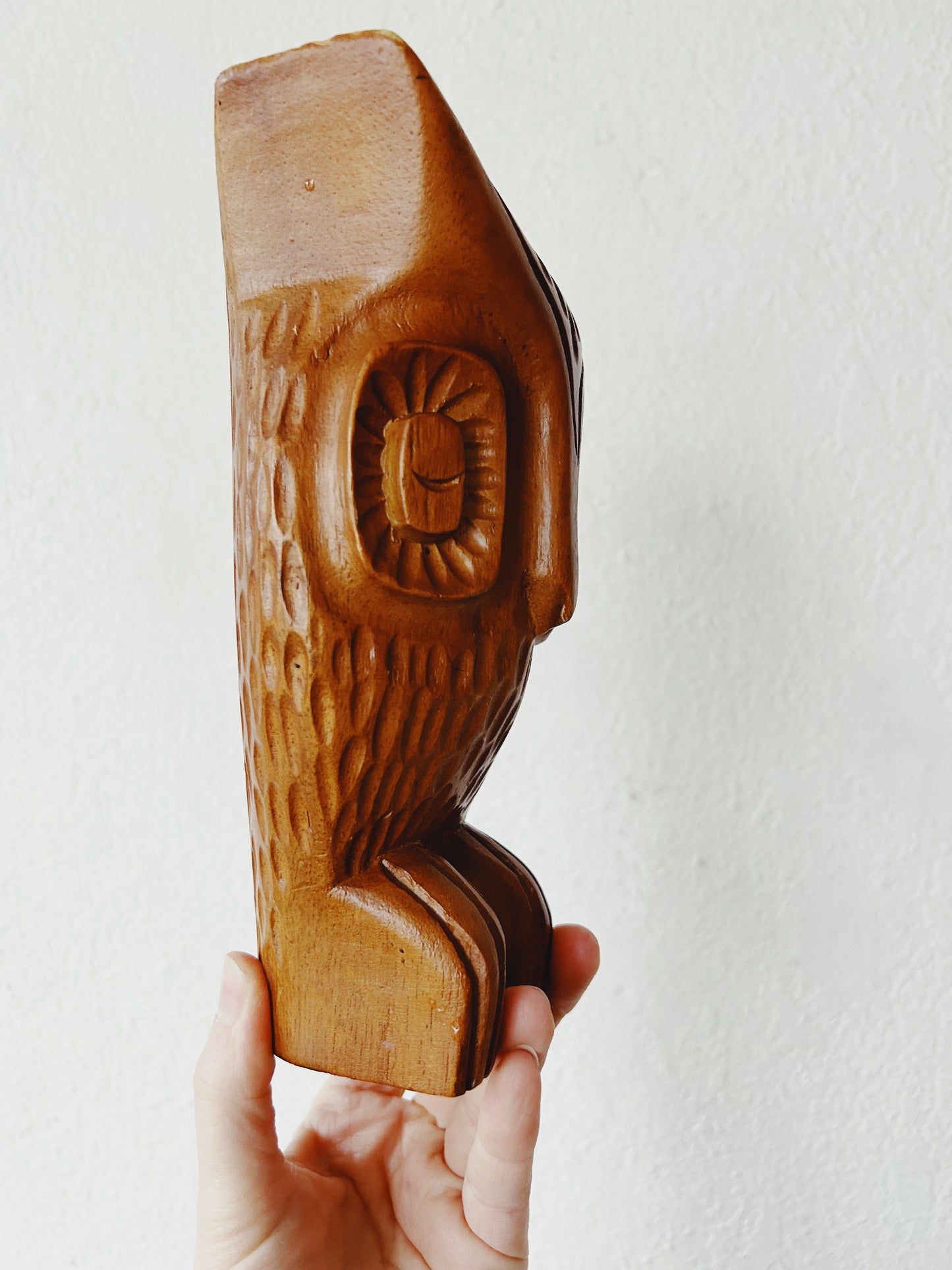 Hand Carved Wood Sculpture