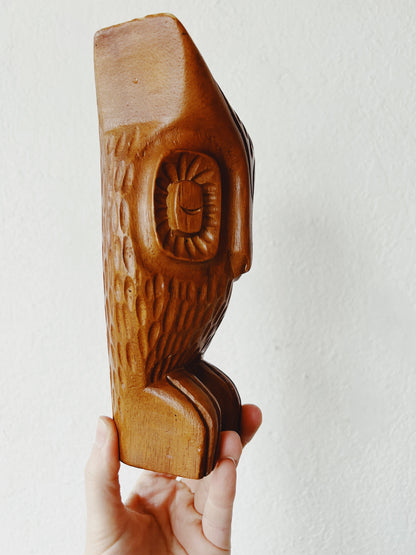 Hand Carved Wood Sculpture