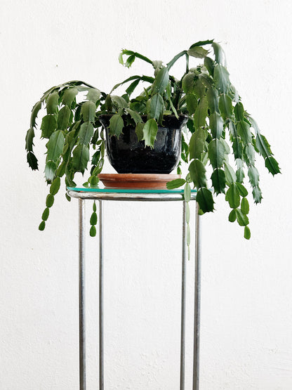 Vintage Tall Chrome Plant Stand