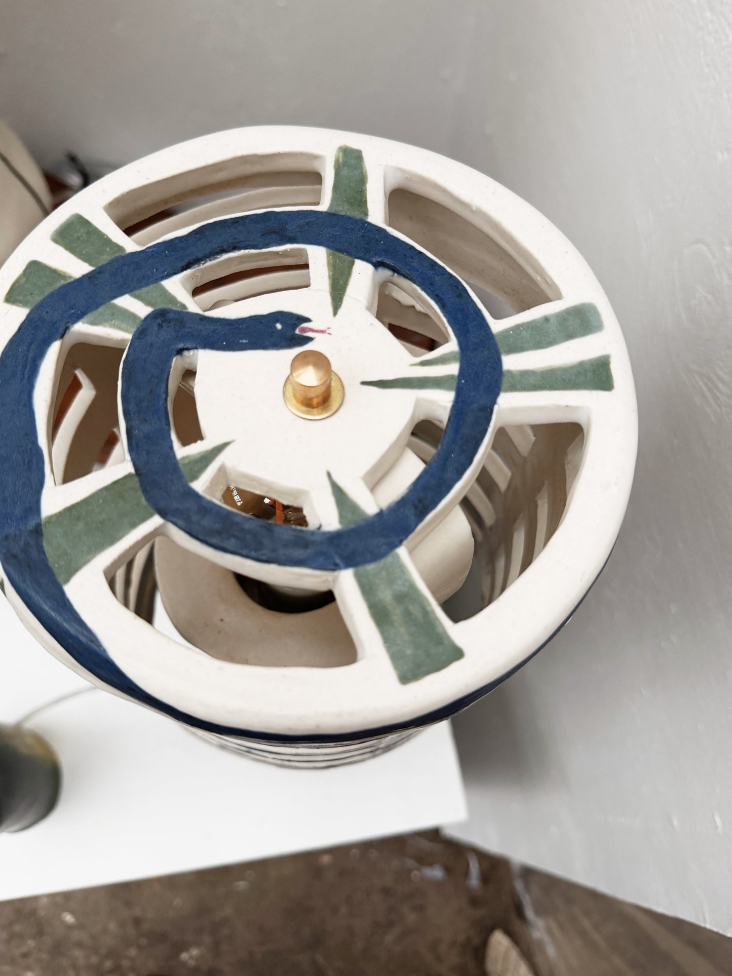 Rebecca Boraz Ceramic Lamp