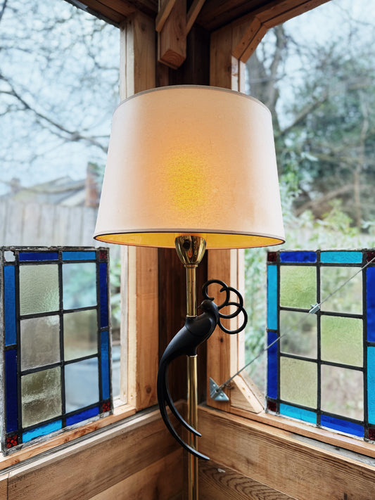 Mid Centruy Rembrandt Lovebird Floor Lamp