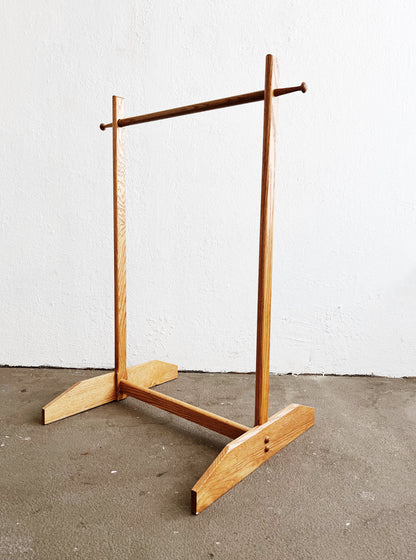 Vintage Wood Textile Rack