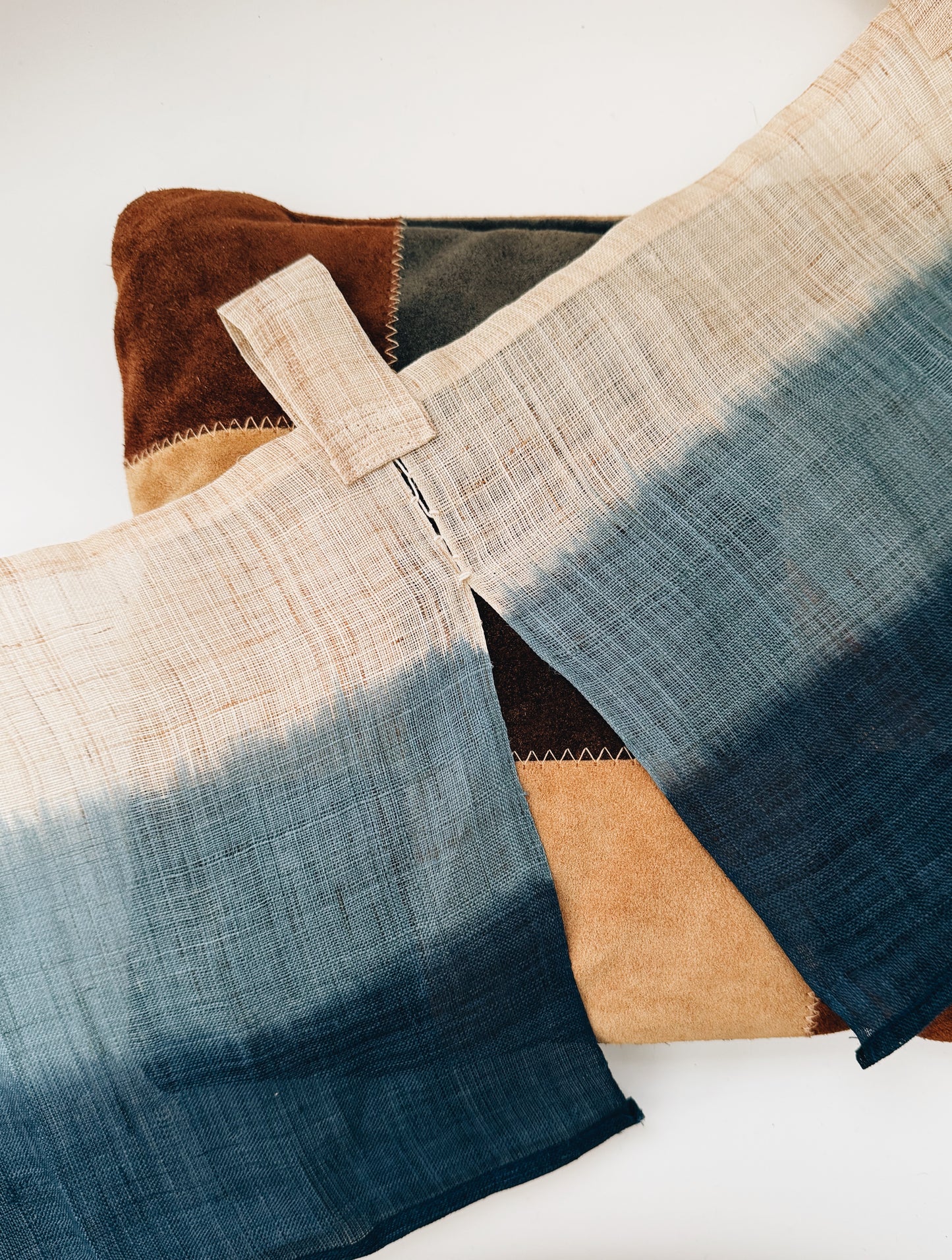 Hand Dyed Japanese Noren Valance