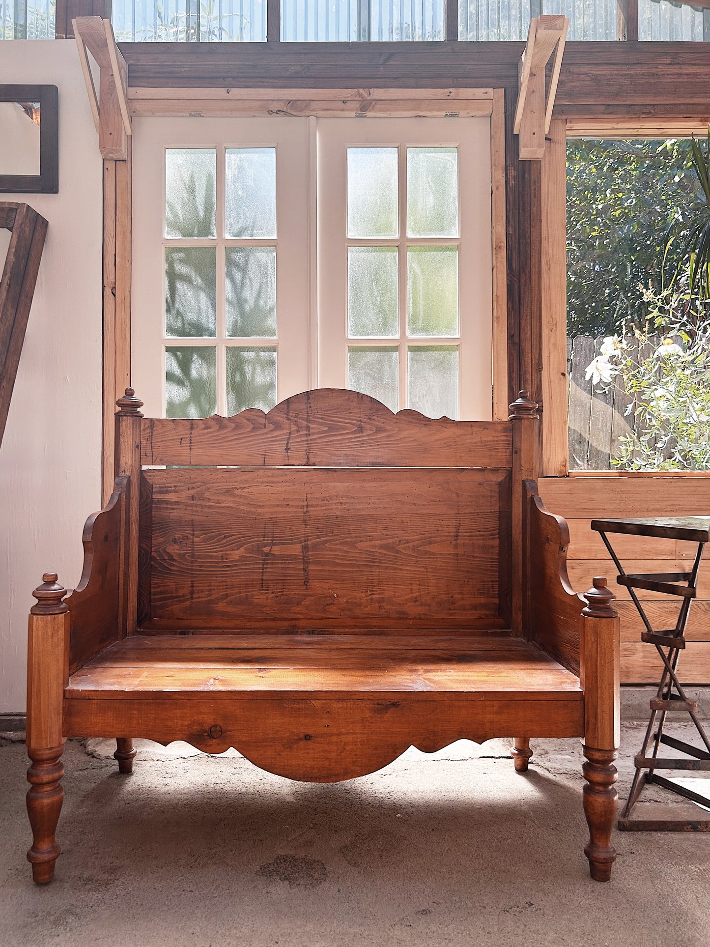 Antique Swedish Style Loveseat