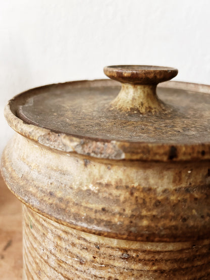 Large Studio Pottery Canister