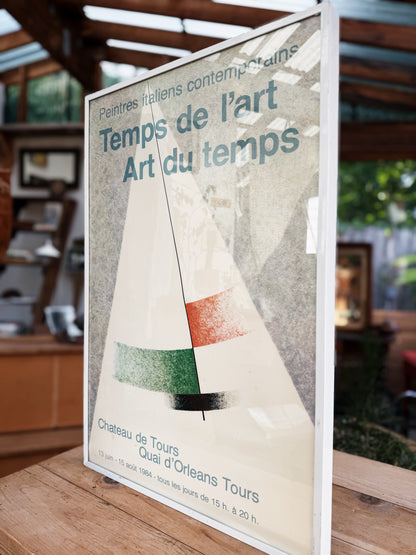 Vintage French Art Exhibition Poster