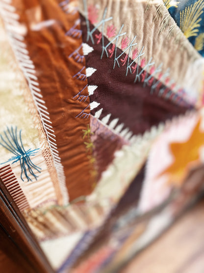 Antique Framed Crazy Quilt
