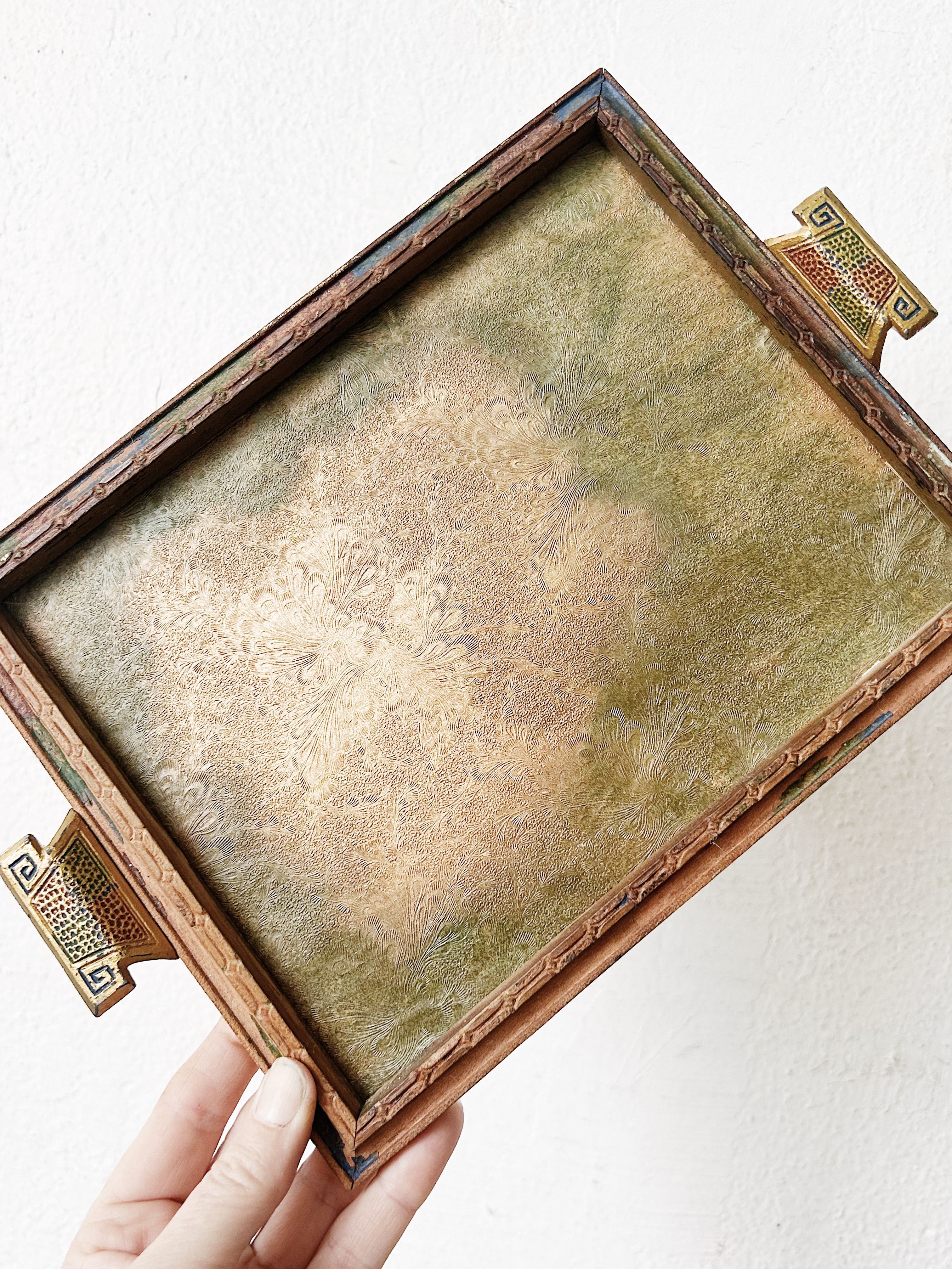 Antique Florentine Tray