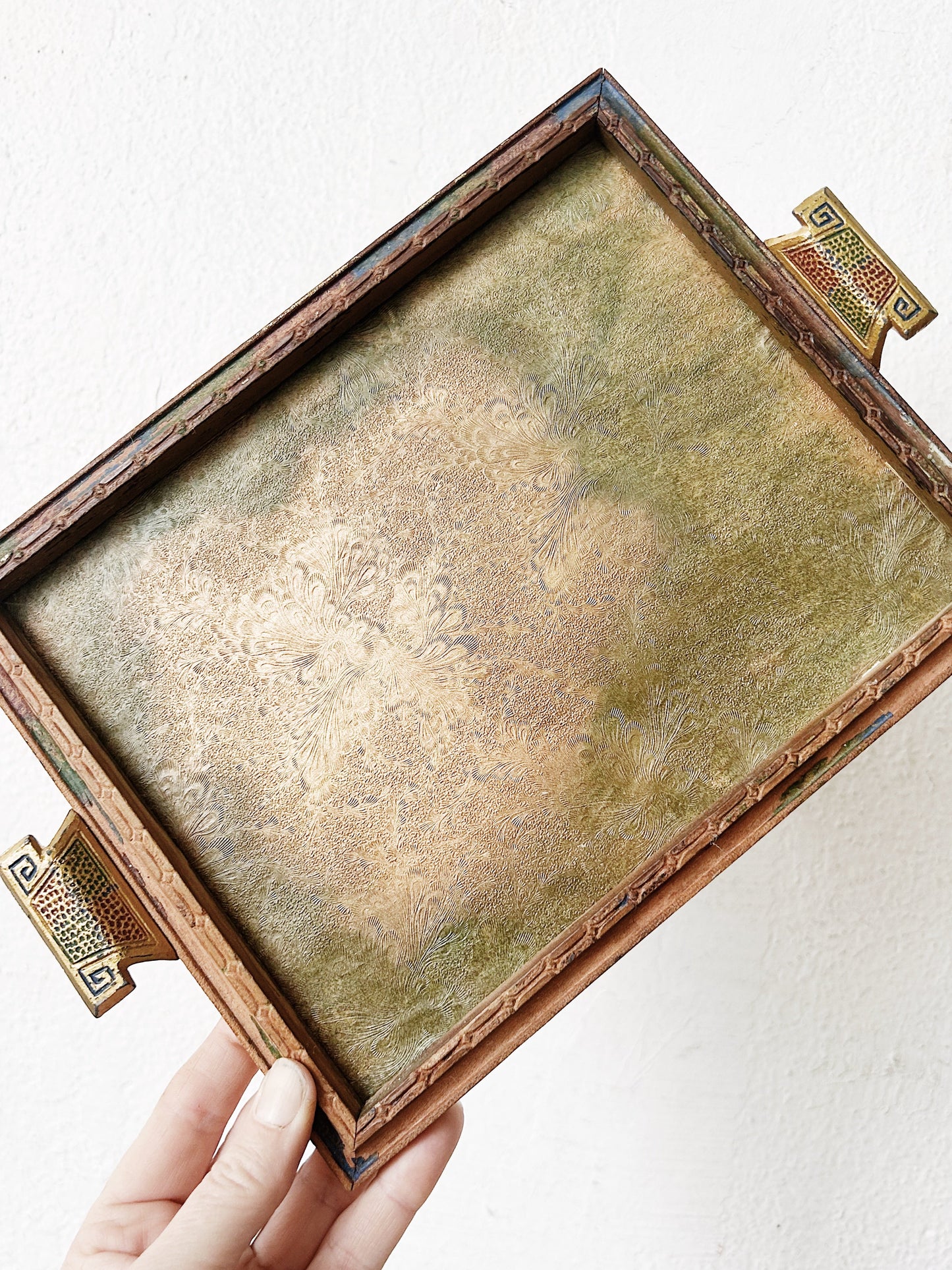 Antique Florentine Tray