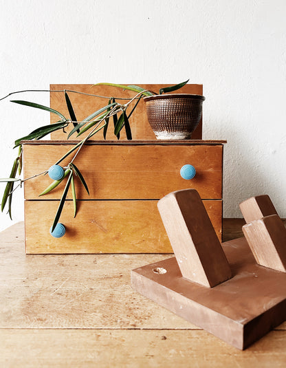 Vintage Petite Wooden Drawers