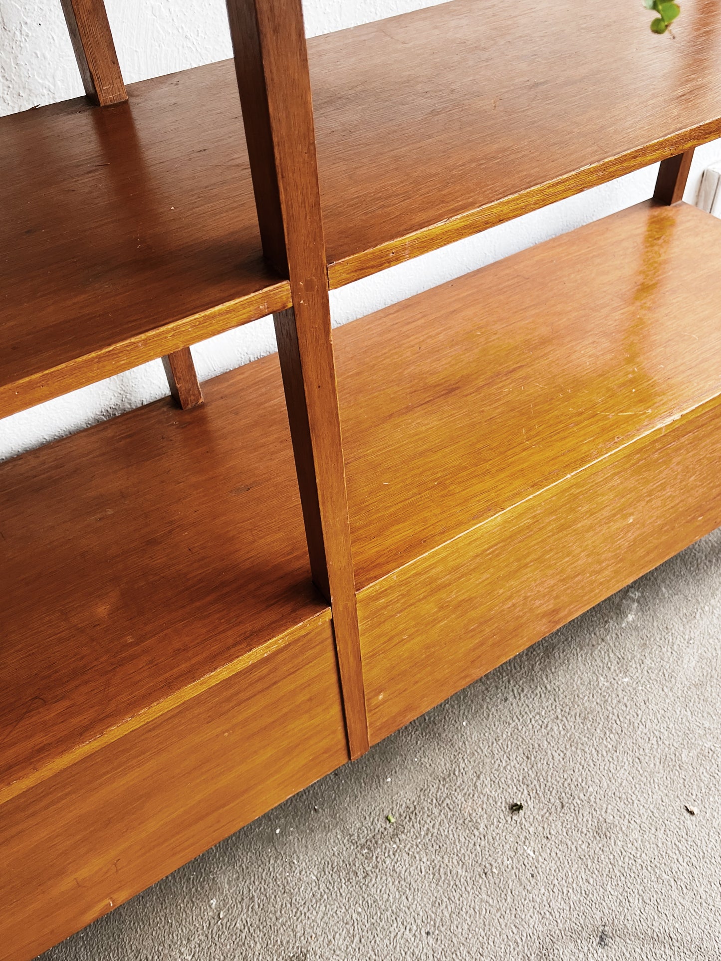 Mid Century Room Divider Shelf