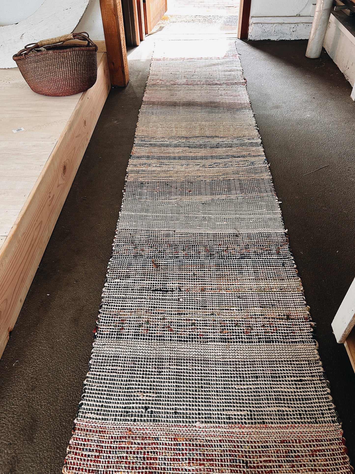 Vintage Hand Woven Runner