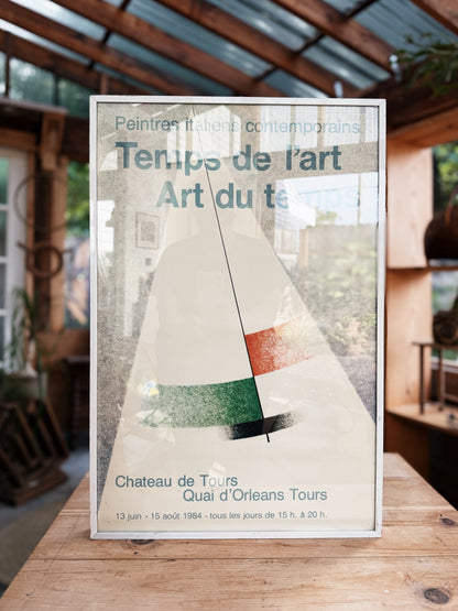 Vintage French Art Exhibition Poster
