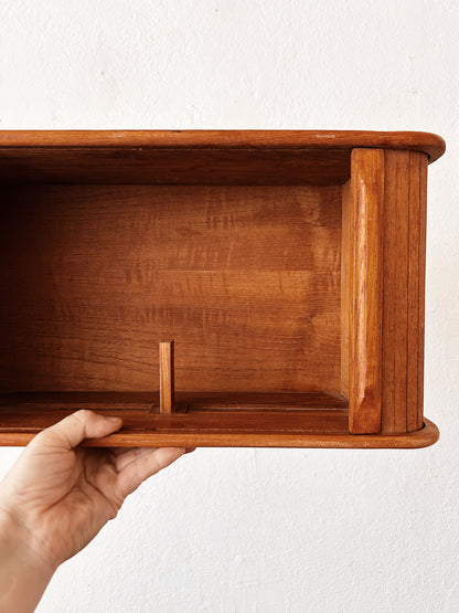 Mid Century Teak Wall Cabinet
