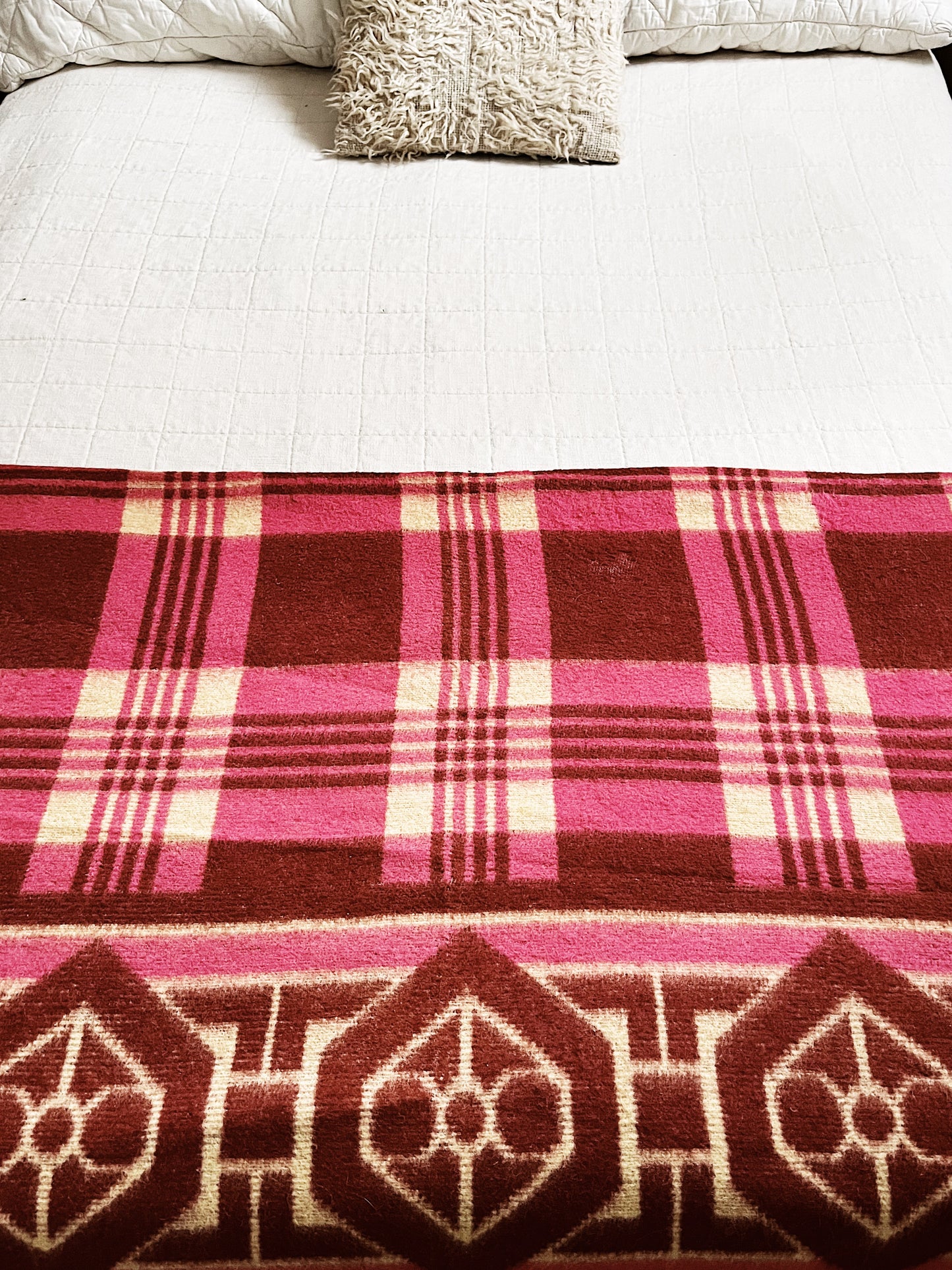 Vintage Reversible Camp Blanket
