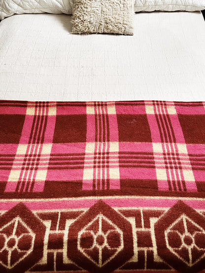 Vintage Reversible Camp Blanket