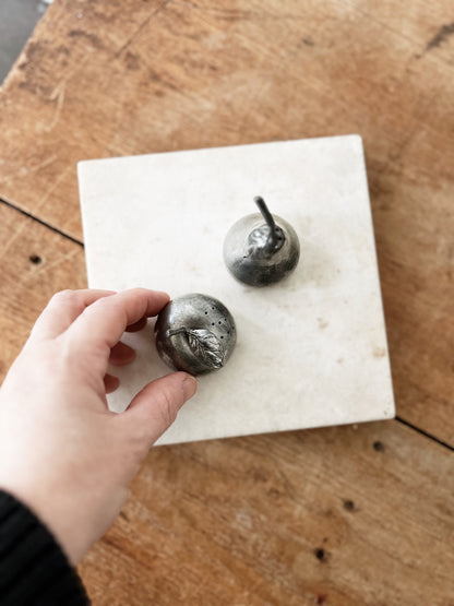 Antique Pewter Shaker Set