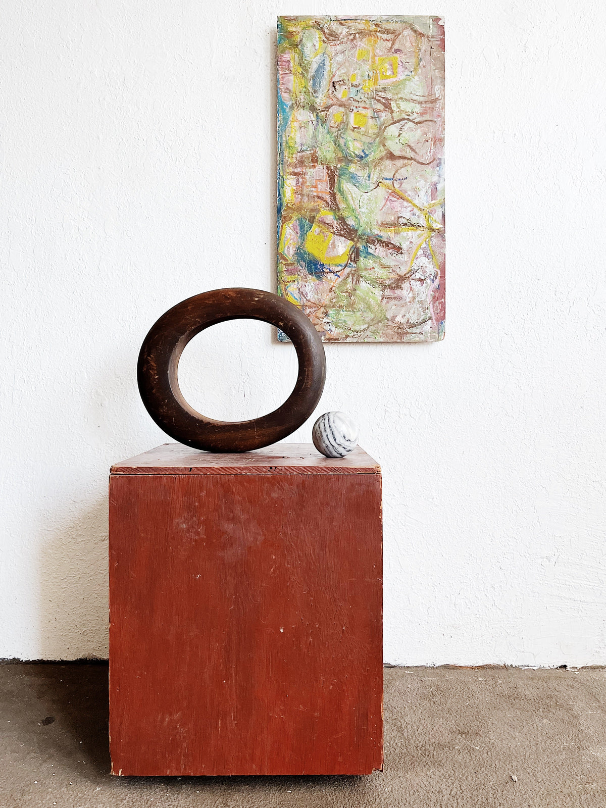 Mid Century Abstract Expressionist Painting